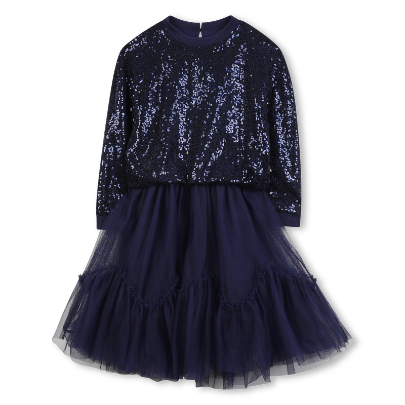 Bi-material dress BILLIEBLUSH 
                    FILLE