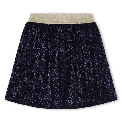 Pleated sequinned skirt BILLIEBLUSH girl