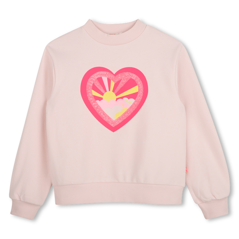 Fleece sweatshirt BILLIEBLUSH 
                        girl