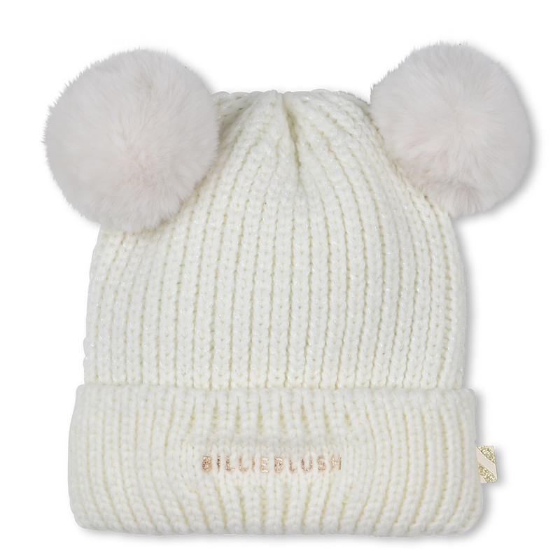 Double pompom beanie BILLIEBLUSH 
                    FILLE