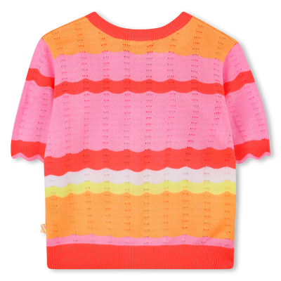 Knitted striped jumper BILLIEBLUSH girl