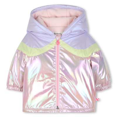 Hooded windbreaker BILLIEBLUSH girl