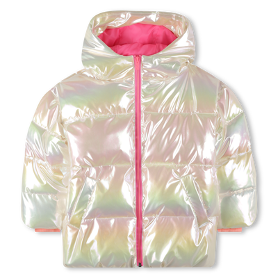 Hooded down jacket BILLIEBLUSH girl