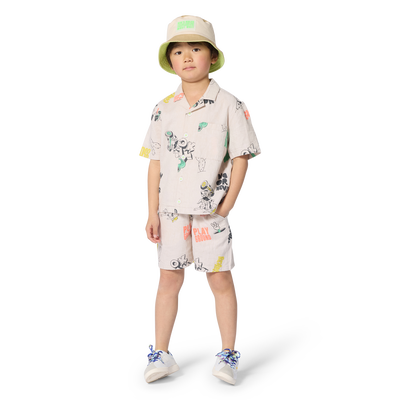 PRINTED BERMUDA SHORTS BILLIEBLUSH boy