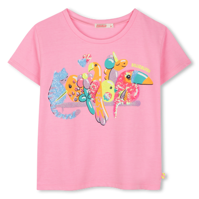 Sequin print T-shirt BILLIEBLUSH girl
