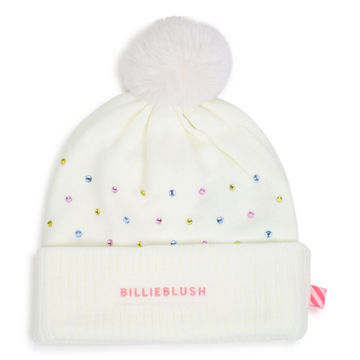 Multicolored rhinestone beanie BILLIEBLUSH girl