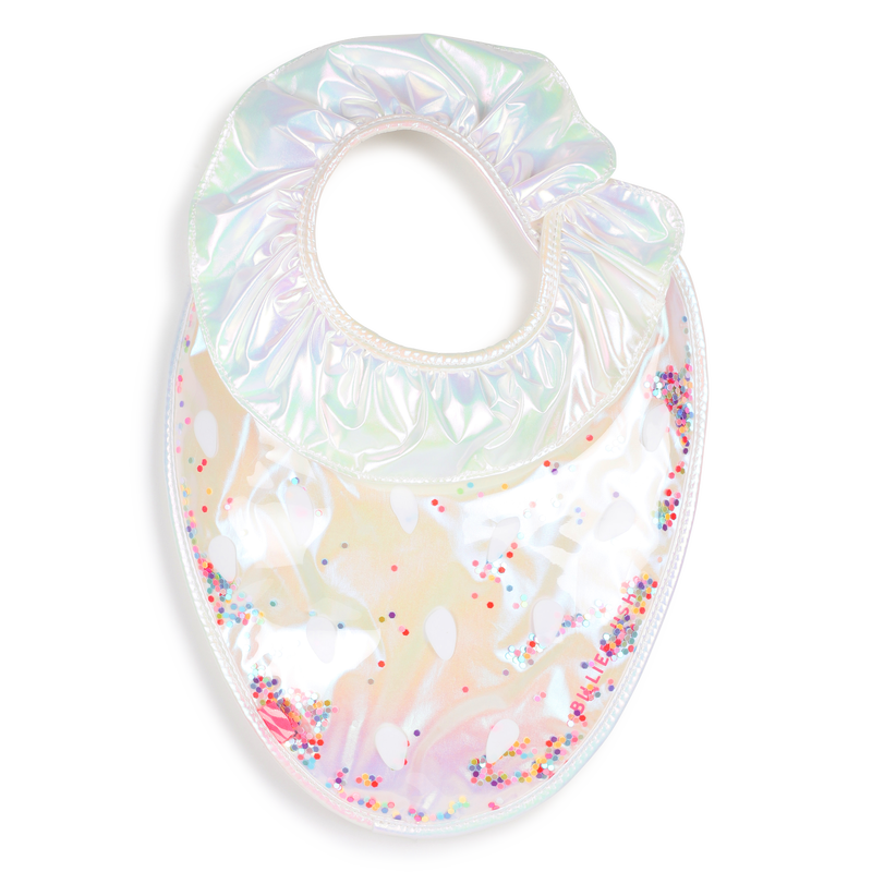 SHINY TEXTILE BIB BILLIEBLUSH 
                        girl