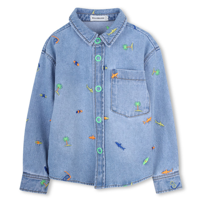 DENIM OVERSHIRT BILLIEBLUSH 
                        boy
