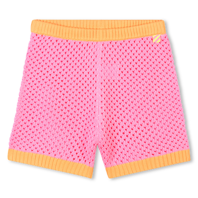 Two-tone crochet shorts BILLIEBLUSH girl