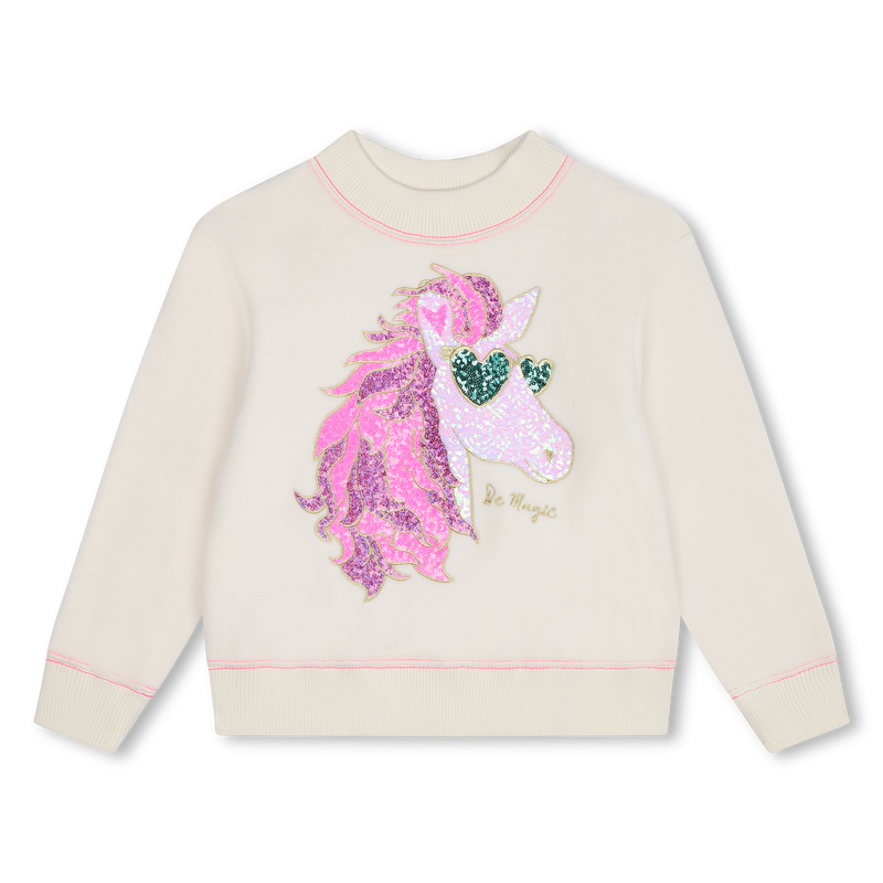 Fleece sweatshirt BILLIEBLUSH 
                        girl