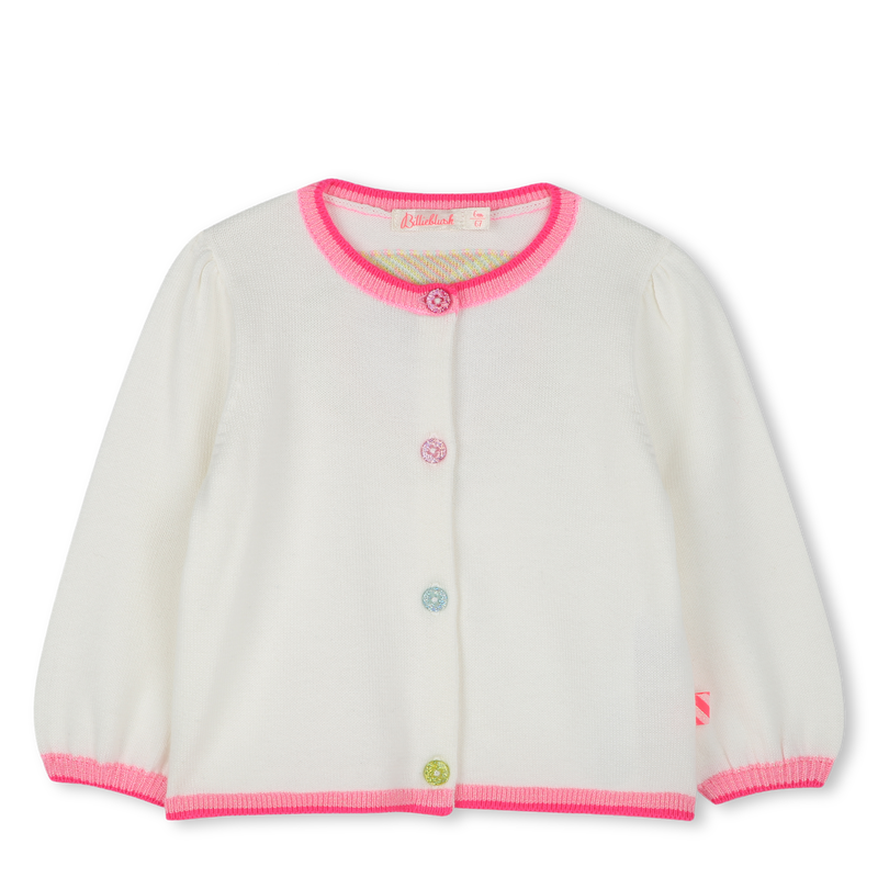 Cotton button-up cardigan BILLIEBLUSH 
                    FILLE