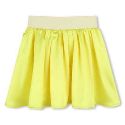 Satin skirt with badge BILLIEBLUSH girl