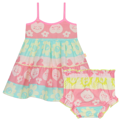 Printed cotton ensemble BILLIEBLUSH girl