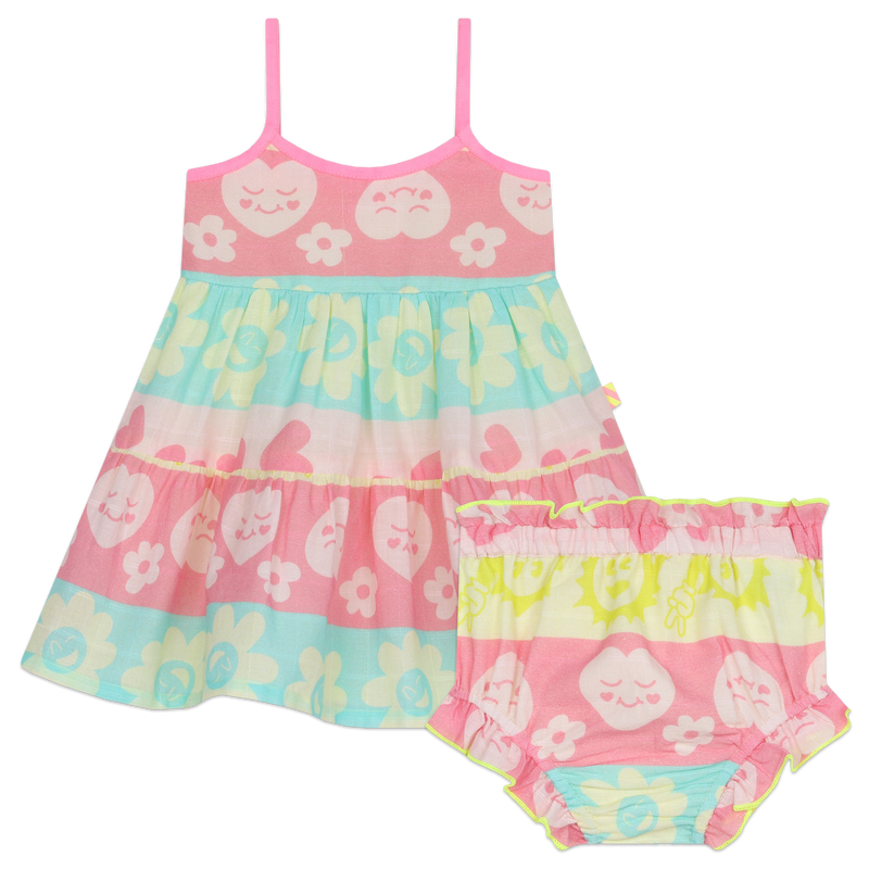 Printed cotton ensemble BILLIEBLUSH 
                        girl