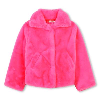 Fluffy fleece coat BILLIEBLUSH girl