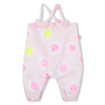 Strappy cotton romper BILLIEBLUSH girl