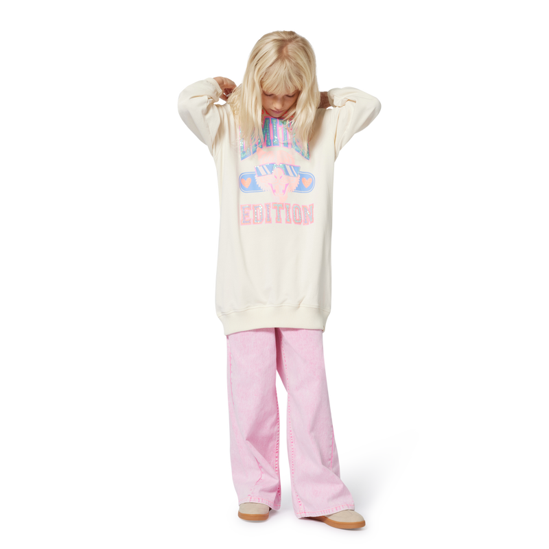 Hooded fleece dress BILLIEBLUSH 
                    FILLE