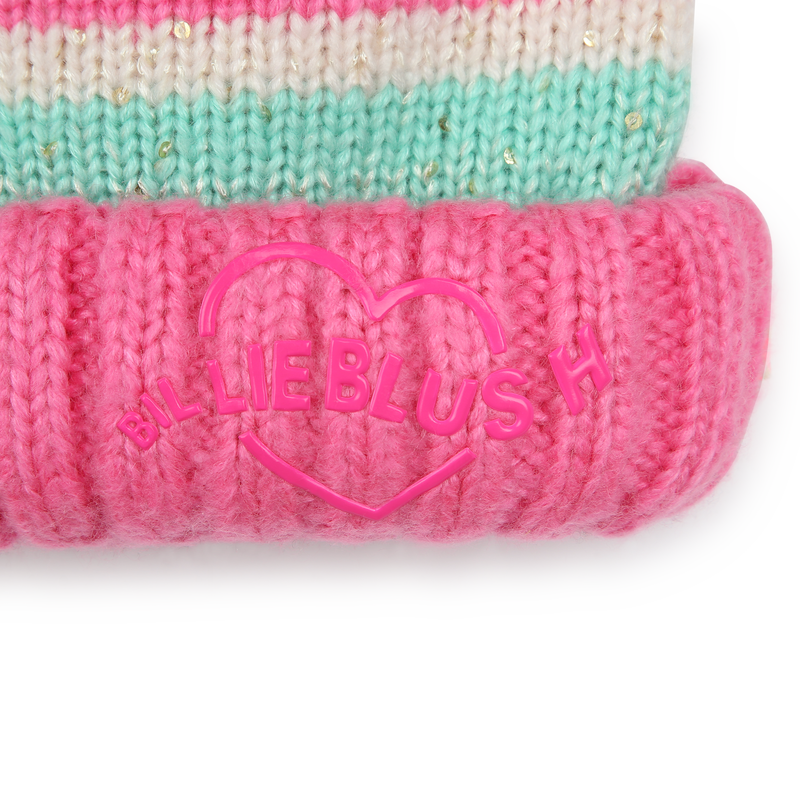 Striped pompom hat BILLIEBLUSH 
                        girl