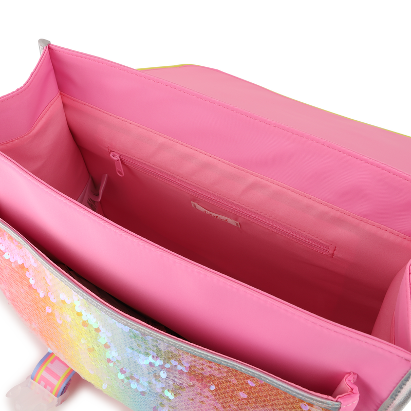 SATCHEL WITH IRIDESCENT REFLECTIONS BILLIEBLUSH 
                        girl