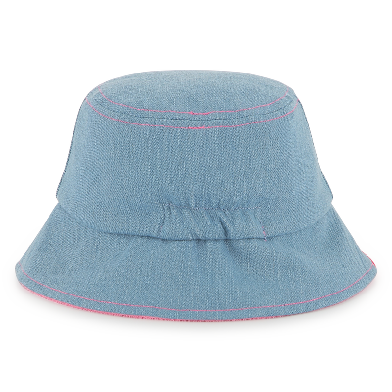 Reversible cotton bucket hat BILLIEBLUSH 
                    FILLE