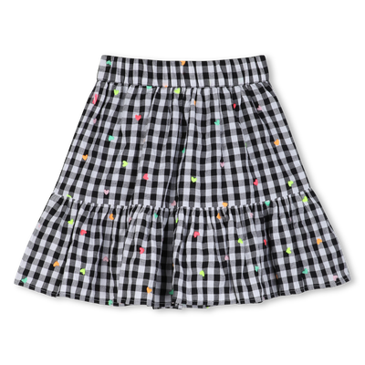 GINGHAM COTTON SKIRT BILLIEBLUSH girl
