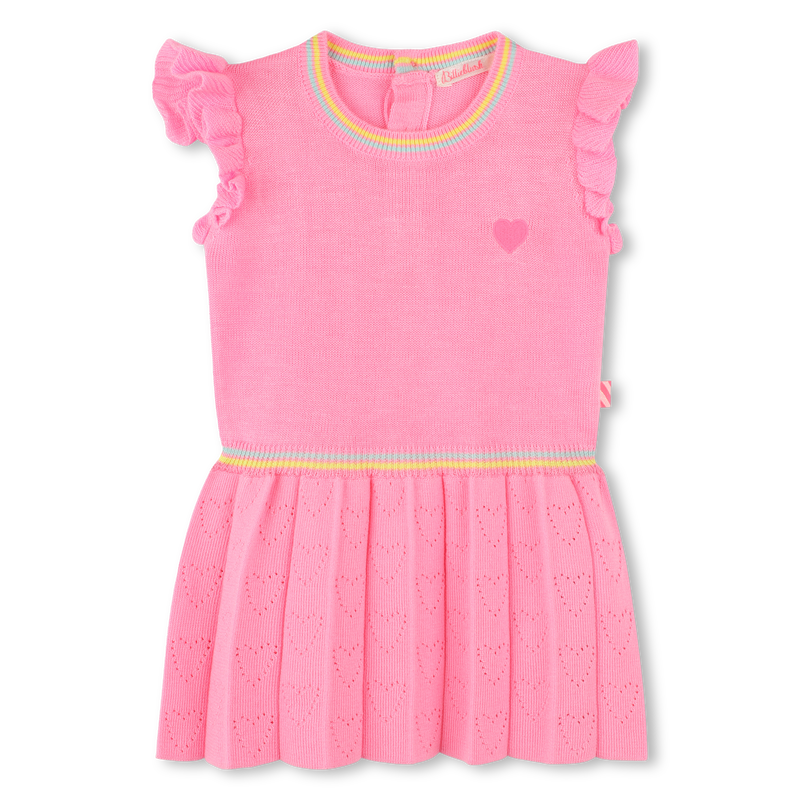 Short-sleeved knitted dress BILLIEBLUSH 
                    FILLE