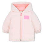 Quilted hooded puffer jacket BILLIEBLUSH 
                    girl