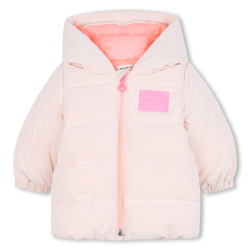 Quilted hooded puffer jacket BILLIEBLUSH 
                        girl