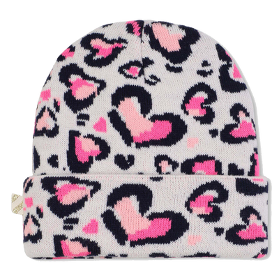 Leopard print beanie BILLIEBLUSH girl