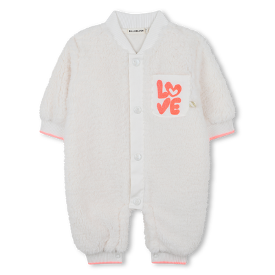Plush fabric jumpsuit BILLIEBLUSH girl