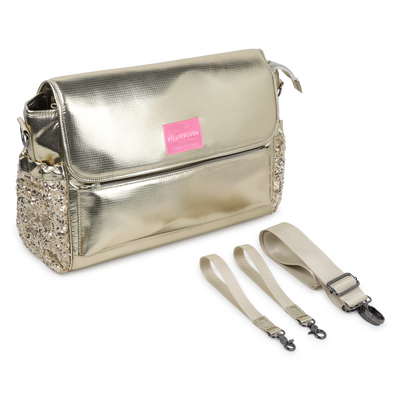 Metallic diaper bag BILLIEBLUSH girl
