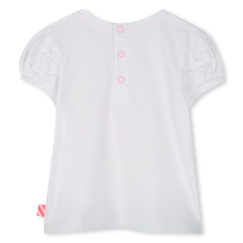 Short-sleeved cotton T-shirt BILLIEBLUSH 
                    FILLE
