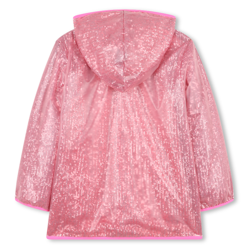 Sheer oilskin embellished with sequins BILLIEBLUSH 
                    FILLE