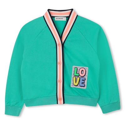 Cardigan with button closure BILLIEBLUSH girl