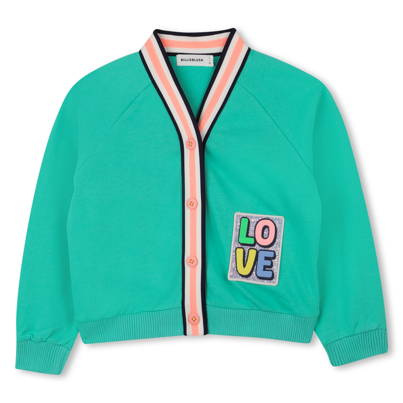 Cardigan with button closure BILLIEBLUSH 
                    FILLE