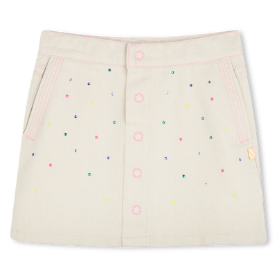 Fitted cotton skirt BILLIEBLUSH girl