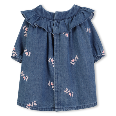 Lightweight denim dress BILLIEBLUSH girl