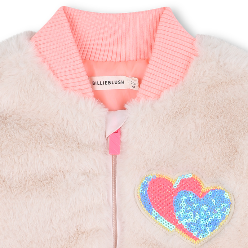 Fleece coat BILLIEBLUSH 
                        girl