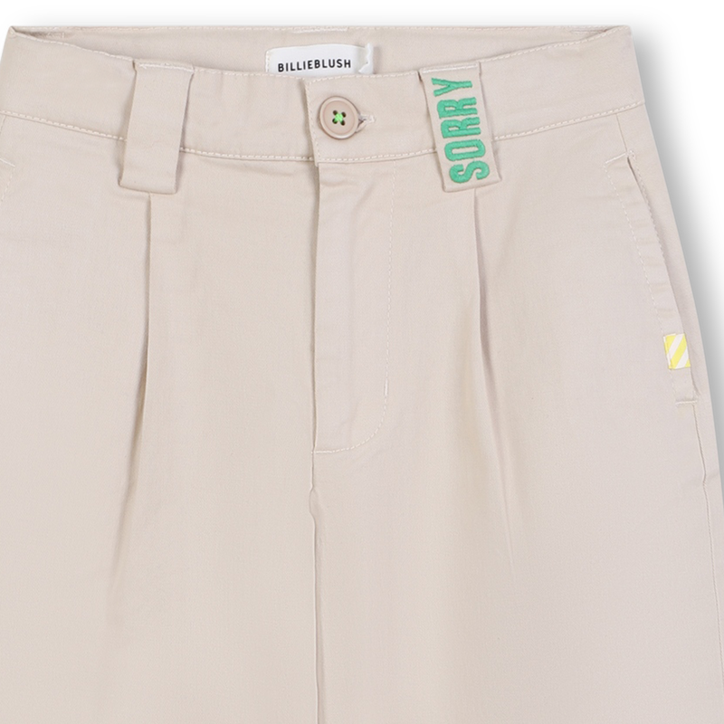 Twill trousers BILLIEBLUSH 
                    GARCON
