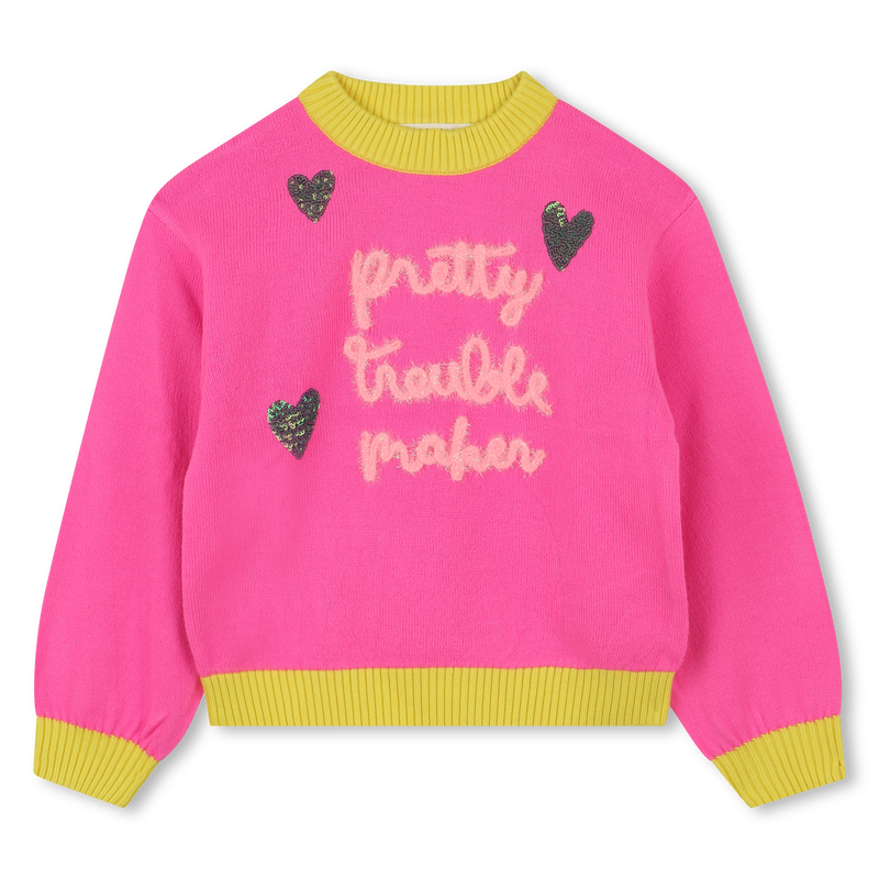 Fine knitted sweater BILLIEBLUSH 
                    FILLE