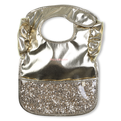 Metallic bib BILLIEBLUSH girl