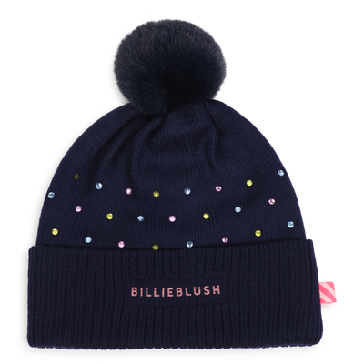 Multicolored rhinestone beanie BILLIEBLUSH girl
