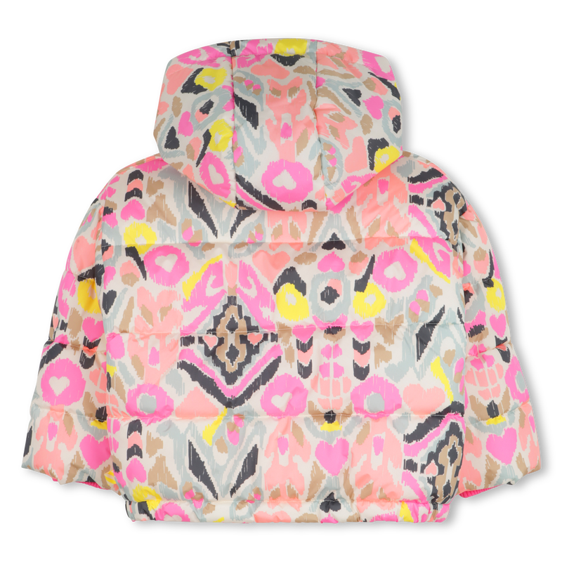 ikat printed down jacket BILLIEBLUSH 
                    FILLE