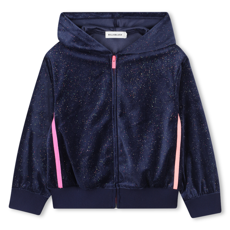 Shiny velvet cardigan BILLIEBLUSH 
                    FILLE