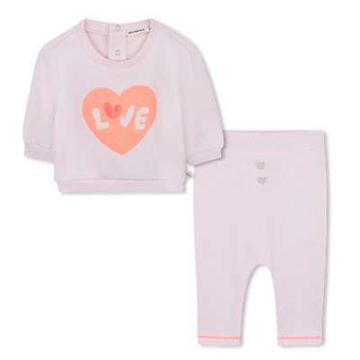Sweatshirt and leggings set BILLIEBLUSH girl