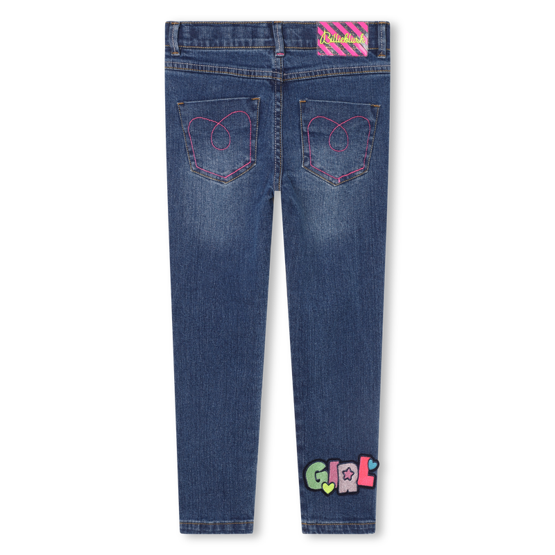 Adjustable patch jeans BILLIEBLUSH 
                        girl