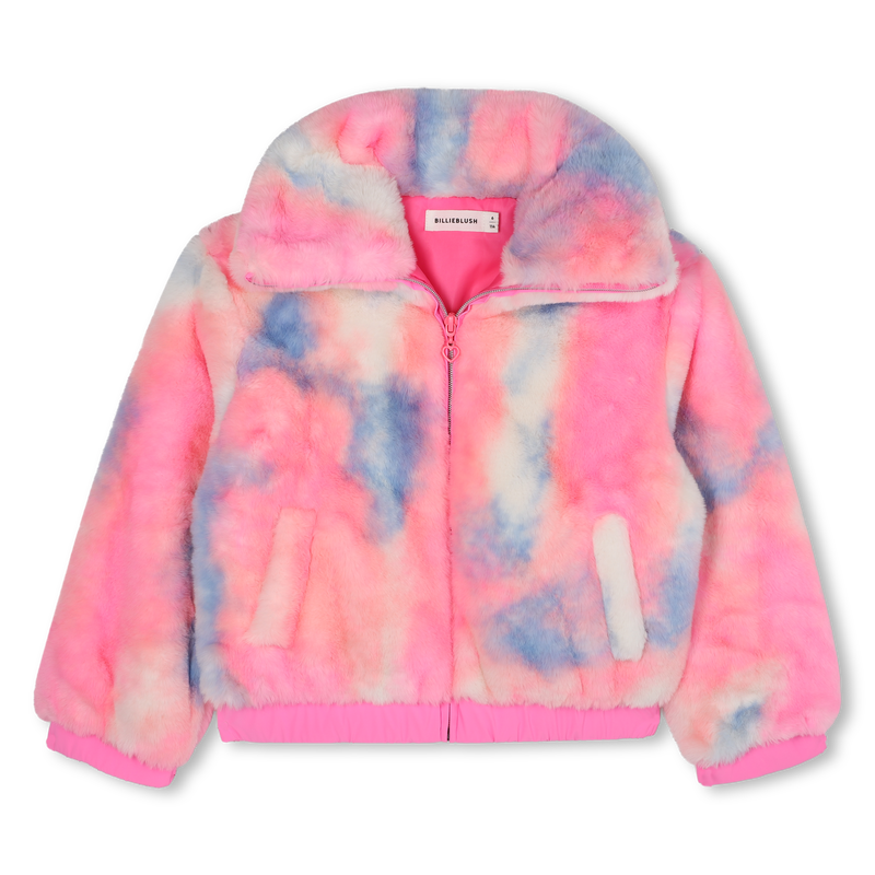 Fluffy fleece coat BILLIEBLUSH 
                    FILLE