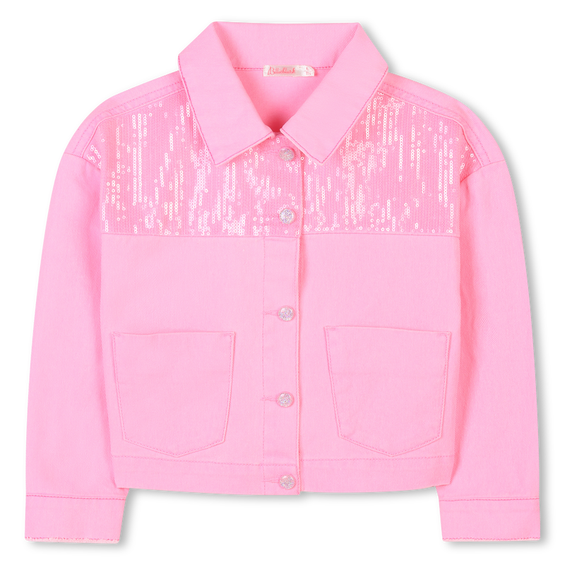 Sequin denim jacket BILLIEBLUSH 
                        girl