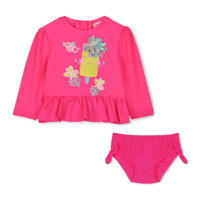 Anti-UV swimsuit set BILLIEBLUSH girl