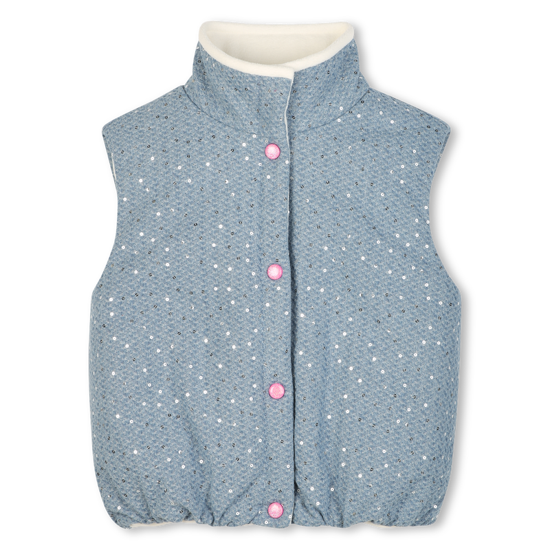 Sleeveless down jacket BILLIEBLUSH 
                        girl